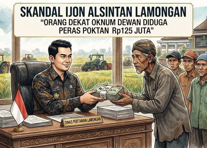 Skandal Ijon Alsintan Lamongan, Orang Dekat Dewan Diduga Peras Poktan Rp125 Juta