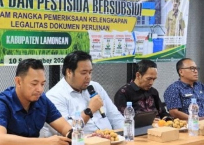 Kejari Lamongan Perketat Pengawasan Pupuk dan Pestisida Bersubsidi