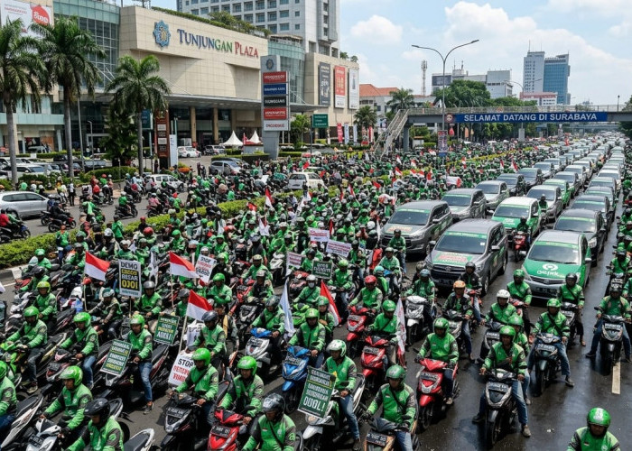 Waspada Kemacetan 28 April 2026, Ojol Gelar Demo di Surabaya dan Sidoarjo