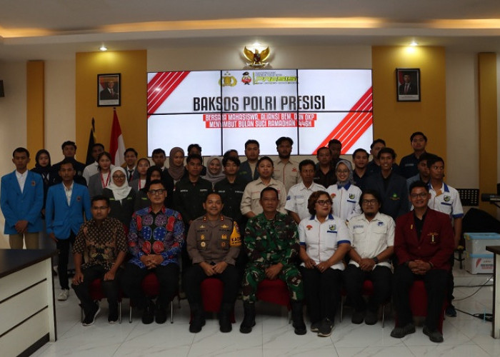 Sambut Ramadan, Polres Batu Gelar Bakti Sosial Bagikan 165 Paket Sembako