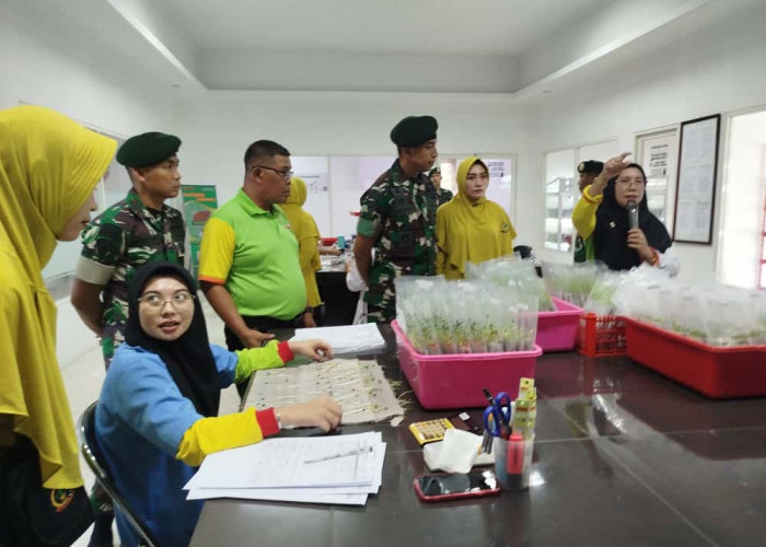 Wujudkan Swasembada Pangan, Danyonif 514/SY Kostrad Tinjau PT Benih Citra Asia