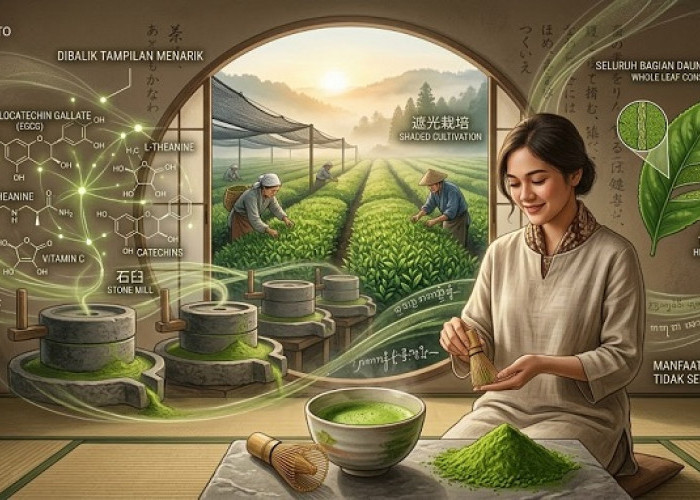 Matcha, Si Hijau Penenang Pikiran