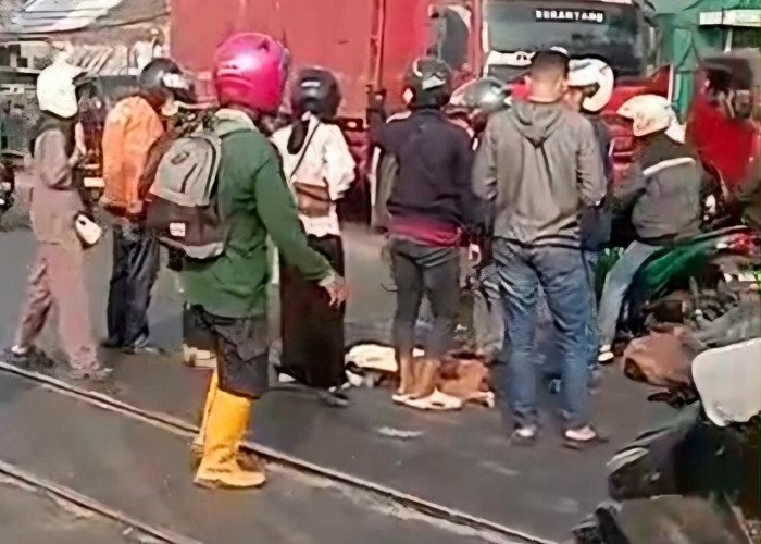 Nyawa Pemuda Sekargadung Melayang Ditinggal Penabrak usai Terjatuh di Perlintasan Rel KA Latek Pasuruan