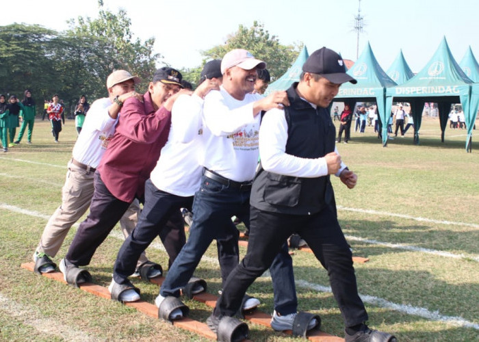 Ratusan Pelajar SMP Meriahkan Lomba Dolanan Tradisional di Pasuruan, Mas Adi Dorong Pelestarian Budaya