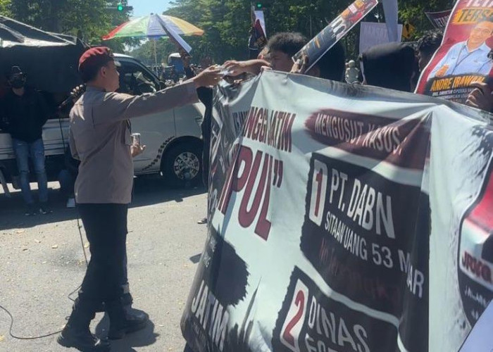 Kawal Aksi Jaka Jatim di Kejati, Polsek Gayungan Kedepankan Pendekatan Humanis