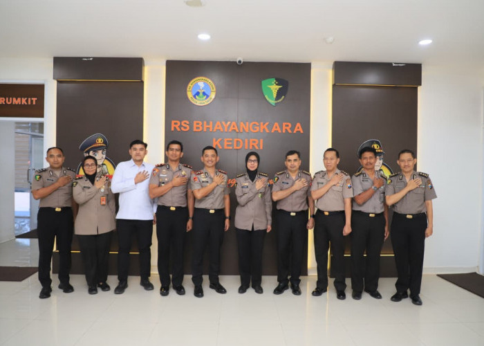 Kapolres Kediri Kota Perkuat Sinergi dengan RS Bhayangkara, Dukung Pelayanan Kesehatan Prima