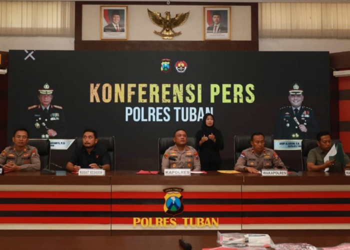 Polres Tuban Ungkap 4 Kasus Narkoba, Amankan 21,7 Gram Sabu dan 780 Pil Pregabalin