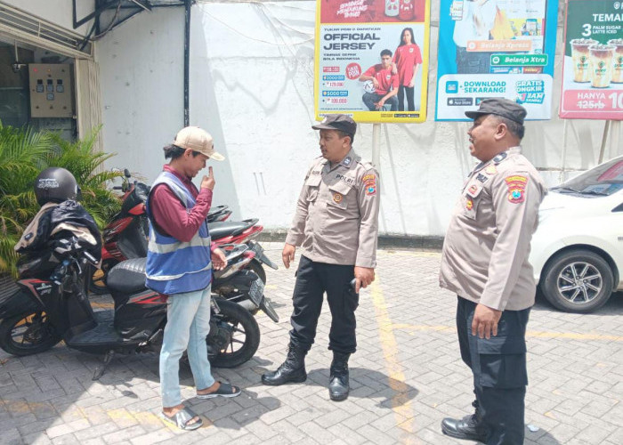 Polsek Tenggilis Mejoyo Perketat Pencegahan Curanmor, Jukir dan Pemilik Toko Diimbau Pasang CCTV