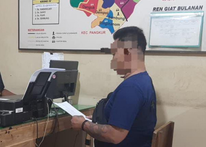 Polres Ngawi Tindak Tegas Peredaran Miras, Seorang Pria di Karangjati Jalani Sidang Tipiring