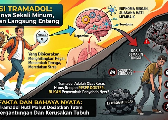 Tramadol: Jalan Pintas Menuju Sesat