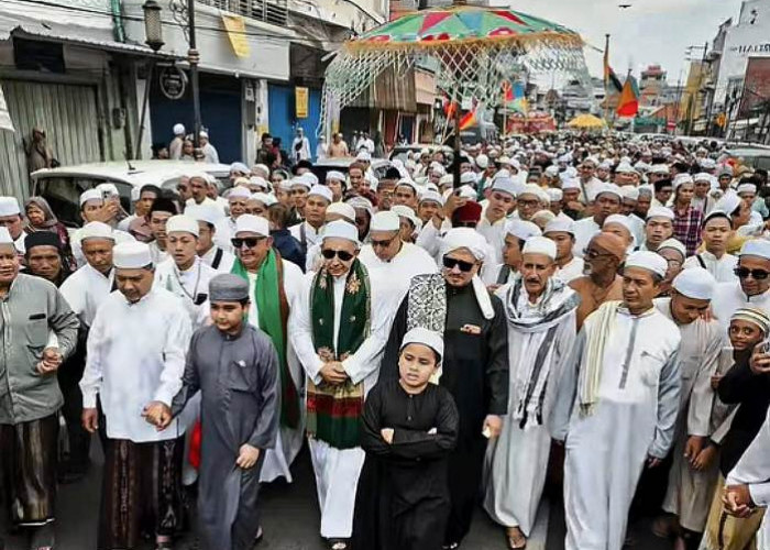 Kampung Margi Nyamplungan Rawat Tradisi Kirab Menuju Makam Sunan Ampel