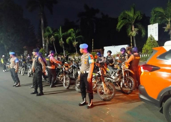 Antisipasi Kerusuhan Susulan, Polres Kediri Kota Patroli Gelar Skala Besar Digelar Setiap Hari 