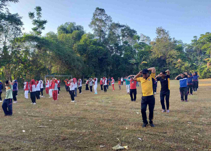 Sambut HUT Ke-80 RI, Forkopimca Kunir Gelar Olahraga Bersama Perkuat Sinergi Antarstakeholder