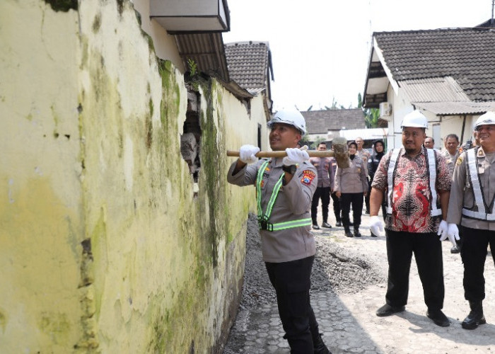 Doa Bersama Awali Revitalisasi Aspol Pare Kediri, Fasilitas Diperbarui Bertahap