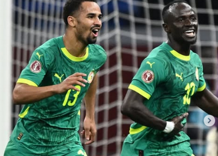 Gol Telat Sadio Mané Hentikan Mesir, Senegal Melaju ke Final Piala Afrika