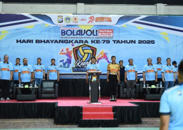 Turnamen Bergengsi Kapolres Gresik Cup 2025 Resmi Dibuka, Kobarkan Semangat Sportivitas