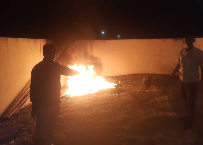 Polsek Waru Berangus Arena Sabung Ayam di Desa Berbek