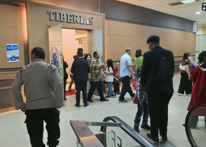Polsek Gayungan Pastikan Ibadah Kenaikan Isa Almasih di Gereja Tiberias Cito Berjalan Khidmat dan Aman