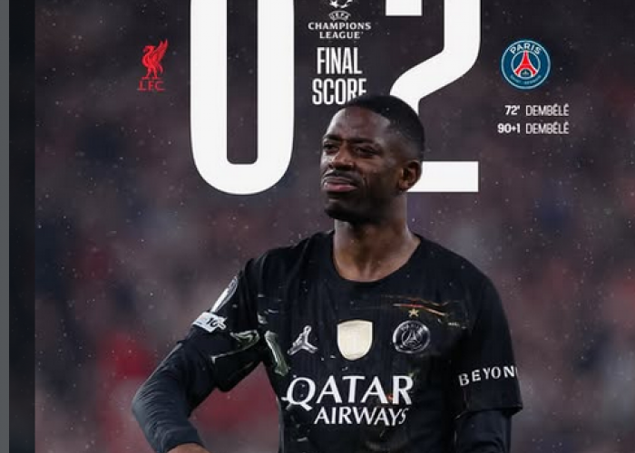 Dua Gol Dembele Hancurkan Harapan Comeback Liverpool, PSG Melaju Perkasa ke Semifinal Liga Champions