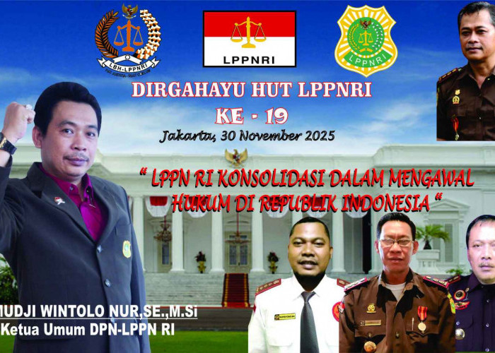 Peringati HUT ke-19, LPPN-RI Perkuat Konsolidasi dalam Mengawal Hukum Nasional