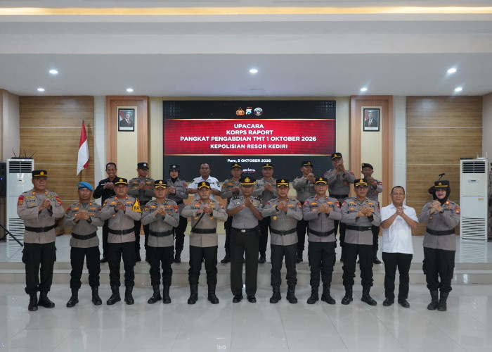 35 Tahun Mengabdi, Aiptu Edy Eko Susanto Resmi Raih Pangkat Pengabdian Jadi Ipda
