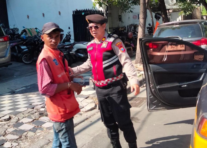 Polsek Mulyorejo Gelar Operasi Tipiring, Jukir Liar di Kawasan Dharmahusada Diamankan