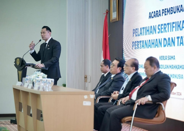 Lengkapi Substansi Pertanahan dan Tata Ruang, Kementerian ATR/BPN Bersama MA Selenggarakan Sertifikasi Hakim