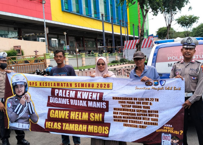 Polsek Simokerto Gelar Operasi Keselamatan Semeru 2026, Sasar Pengunjung Mall ITC Surabaya