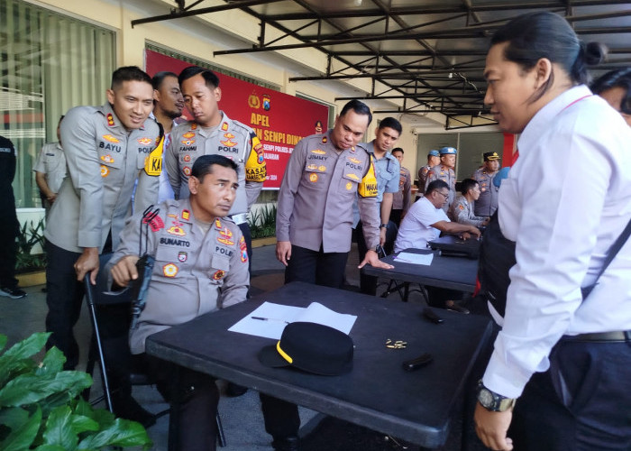 Kapolres Jember Tekankan Pentingnya Disiplin Penggunaan Senpi, Pastikan Kesiapan Personel