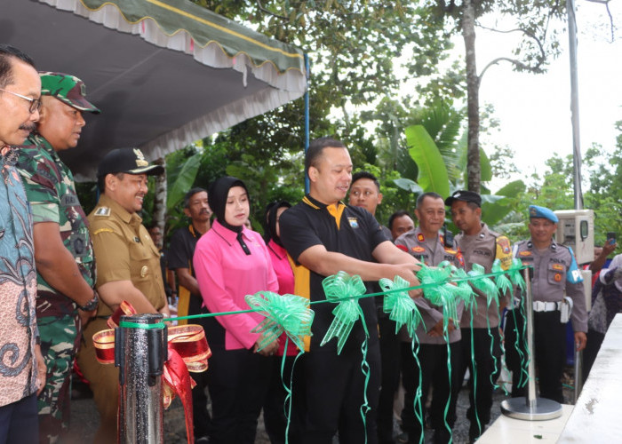Sambut Hari Bhayangkara Ke-79, Polres Tulungagung Resmikan Sumur Bor ke-11: Air Bersih Mengalir di Pelosok