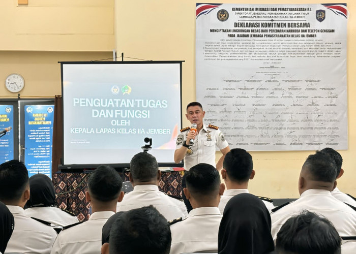 Jaga Marwah Institusi, Kalapas Jember Tekankan Pentingnya Integritas dan Profesionalisme
