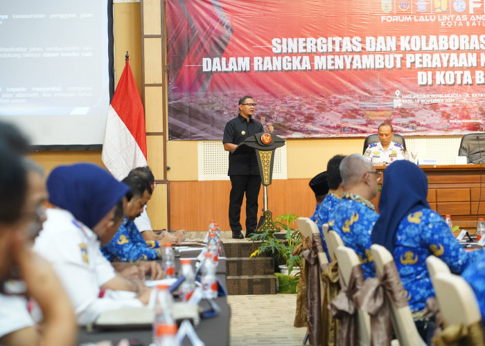 Pemkot Batu Gelar Rakor Forum Lalin dan Angkutan Jalan, Antisipasi Nataru