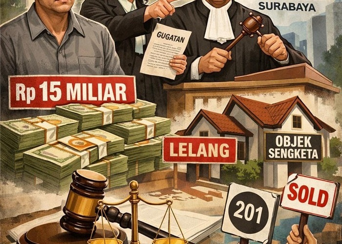 Gugatan Rp 15 Miliar Seret BCA dan BPN Surabaya ke Pengadilan, Lelang Hak Tanggungan Digugat Tak Sah