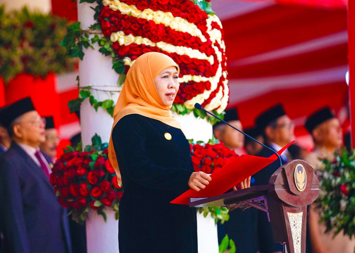 Peringati Hari Lahir Pancasila, Gubernur Khofifah: Pancasila Perkokoh Moral Bangsa di Tengah Gempuran Zaman