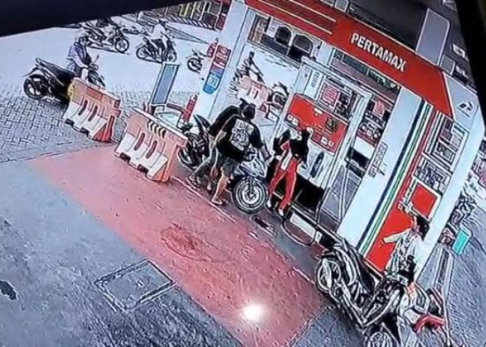 Pria Tak Dikenal Aniaya Pelanggan SPBU di Sembayat Gresik, Polisi Buru Pelaku