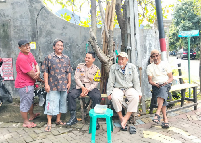 Perkuat Keamanan Lingkungan, Polsek Wiyung Sambangi Warga Pondok Maritim Indah