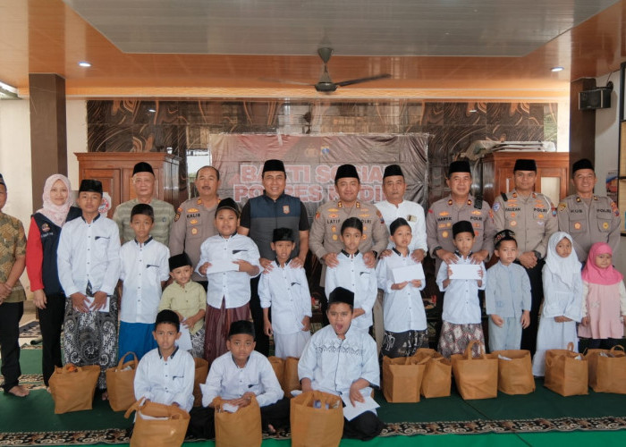 Atasi Krisis Air Bersih, Polres Kediri Bangun Sumur Bor di Yayasan Yatim Dhuafa