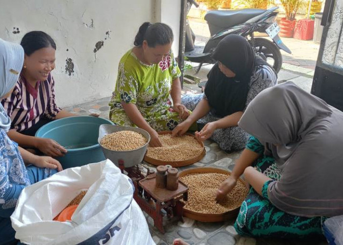 Kelompok RUSA Surabaya Berdayakan Ibu Rumah Tangga Romokalisari Jadi Produsen Tempe