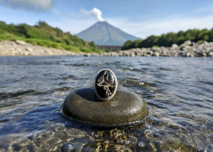 Batu Semeru dari Lereng Gunung Tertinggi di Jawa Ini Menarik Perhatian Dunia