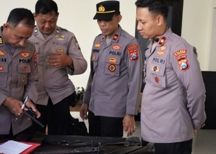 Cegah Pelanggaran, Polres Tulungagung Pastikan Anggota Patuhi Aturan Senpi