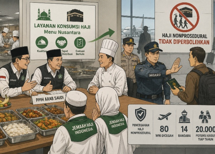 Layanan Konsumsi Haji Hadirkan Menu Nusantara dan Perketat Haji Nonprosedural