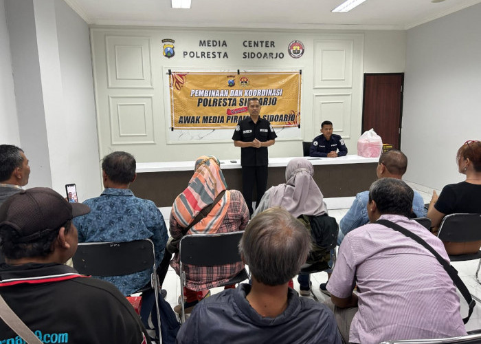 Humas Polresta Sidoarjo Apresiasi Solidnya Sinergitas dengan Media