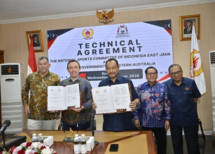 KONI Jatim Perkuat Kerja ama Olahraga dengan Australia Barat, Bidik Lompatan Prestasi Atlet