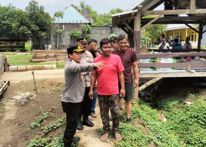 Polsek Krian Bantu Bibit Jagung dan Pupuk untuk Dukung Program Ketahanan Pangan Nasional