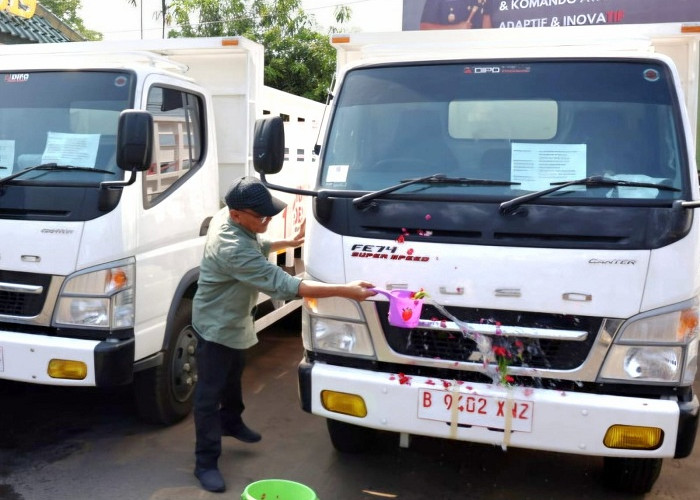 33 Truk Koperasi Desa Merah Putih  Siap Mengaspal di Pasuruan