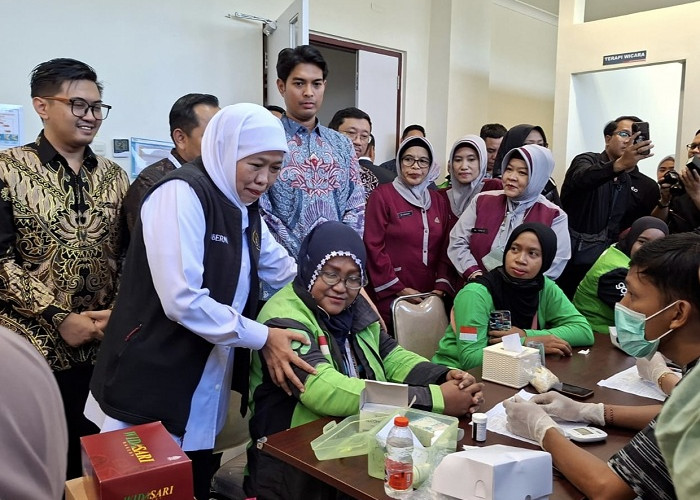 Pemprov Jatim Fasilitasi 1.000 Driver  Ikuti Medical Check Up Gratis