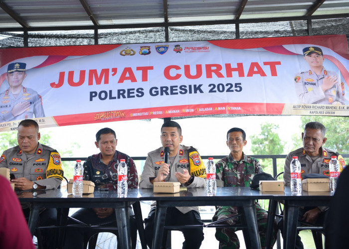 Jumat Curhat Polres Gresik Sinergi Bersama Masyarakat Duduksampeyan Siap Tindaklanjuti Keluhan