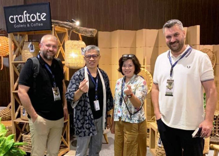 Lewat Program Pemberdayaan BRI, Couplepreneur Sukses Bawa Kerajinan Craftote Tembus Pasar Ekspor Asia dan AS 