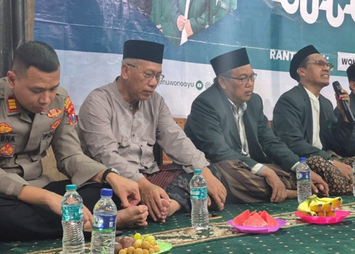 Kapolsek Wonoayu Hadiri Lailatul Ijtima di Wonoayu untuk Perkuat Sinergitas dengan Tokoh Agama