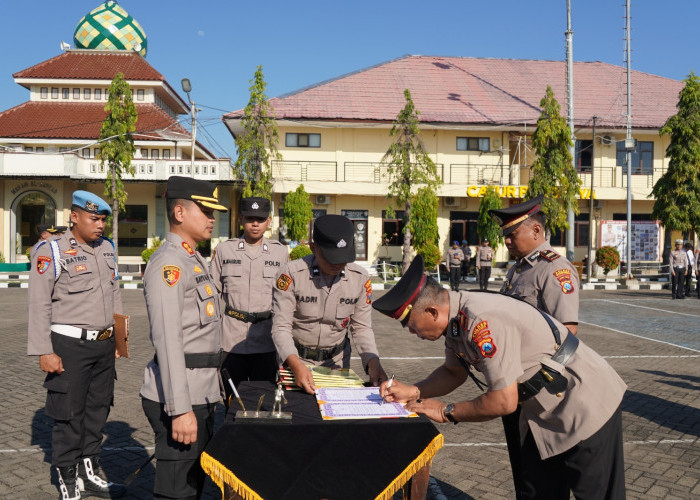 Kabag Ops hingga Kasat Reskrim Polres Situbondo Resmi Berganti, Ini Daftar Lengkapnya